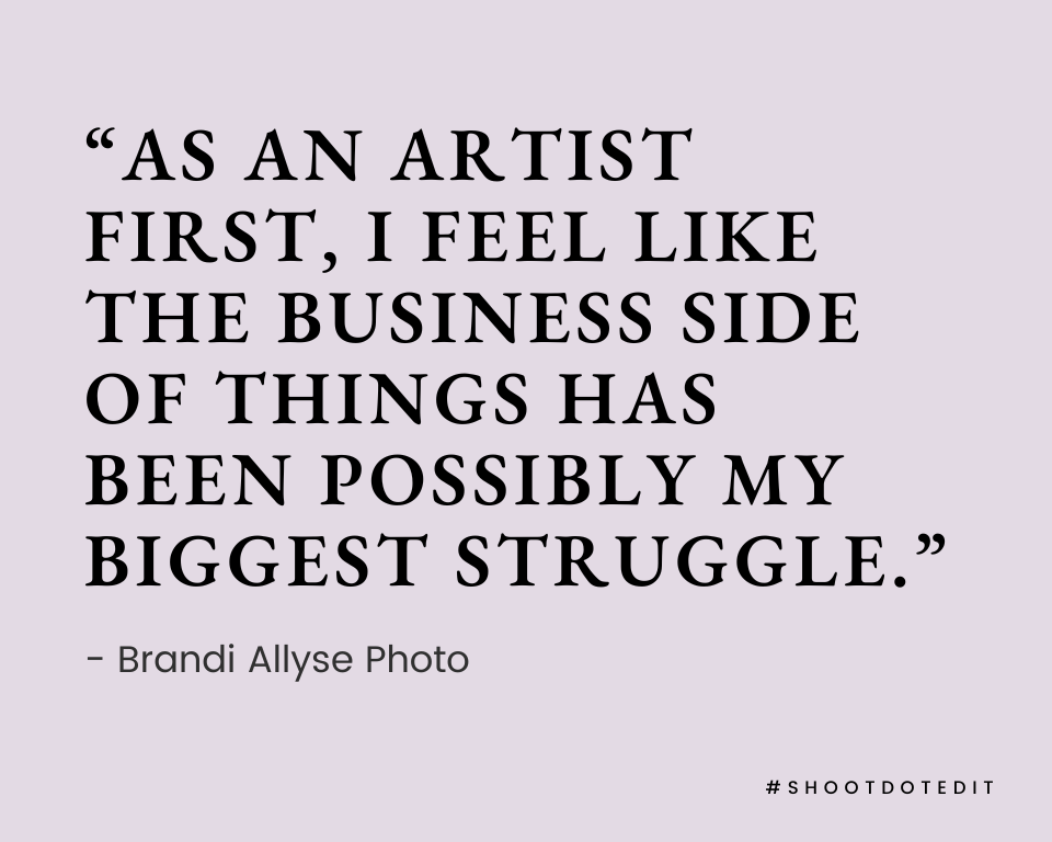 infographic quote by Brandi Allyse Photo
