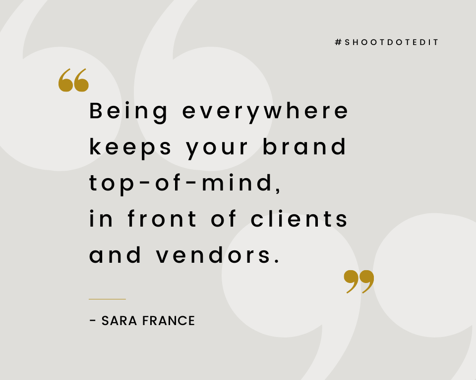infographic quote by Sara France